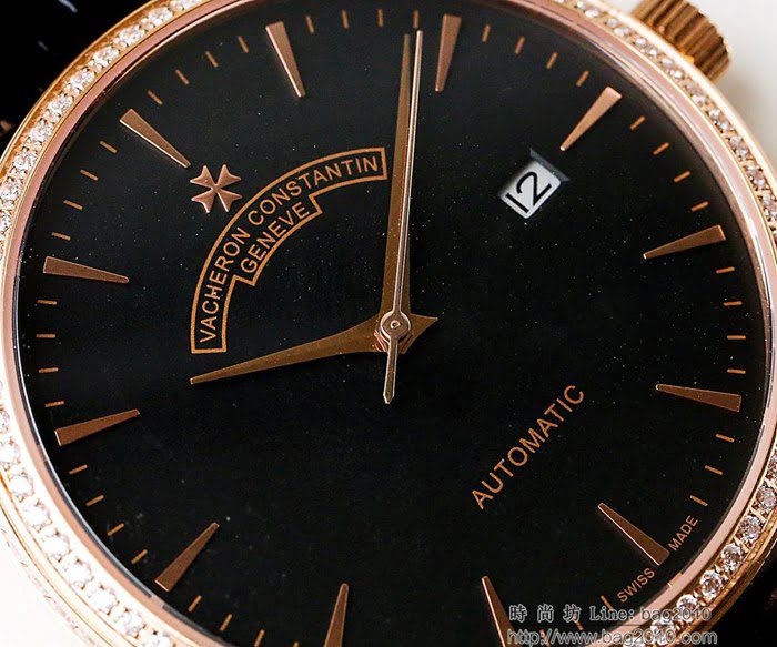 江詩丹頓 Vacheron Constantin LS精品 2018新款 進口9015機芯 小牛皮原裝蝴蝶扣 超強防水 高檔男士腕表  wssb3631